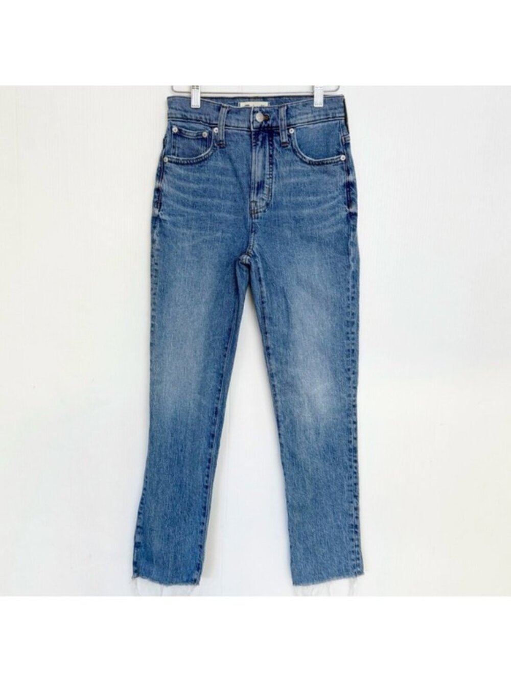 Madewell The Perfect Vintage Jean Raw Hem Enmore Wash Mom Jean 23